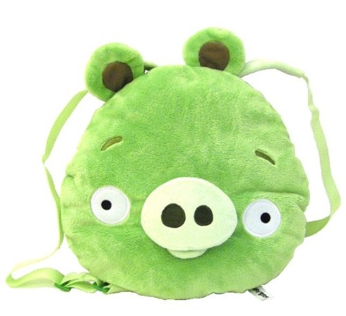 ANGRY BIRD BACK PACK GREEN PIG