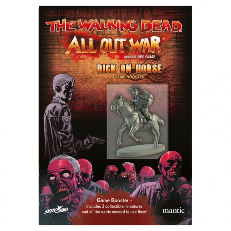 WALKING DEAD: AOW RICK ON HORSE BOOSTER