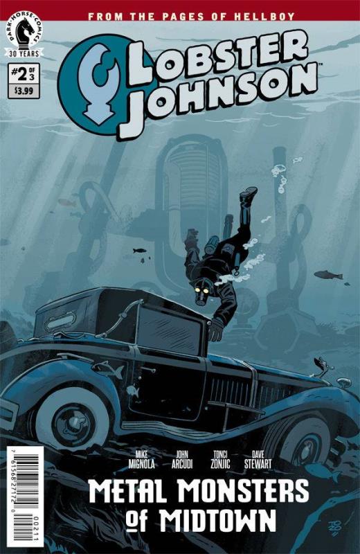 LOBSTER JOHNSON METAL MONSTERS OF MIDTOWN #2 (OF 3)  LOBSTER JOHNSON METAL MONSTERS OF MIDTOWN #2 (OF 3)