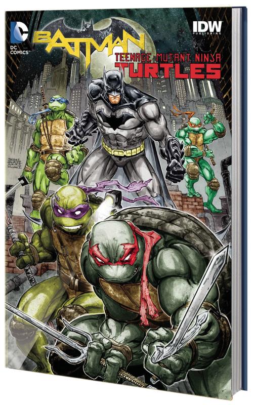 BATMAN TEENAGE MUTANT NINJA TURLES HARDCOVER