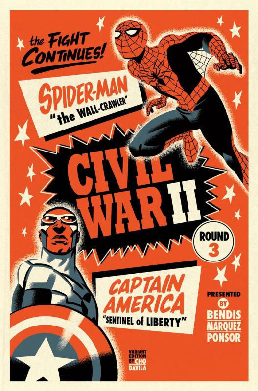CIVIL WAR II #3 (OF 7) MICHAEL CHO VARIANT