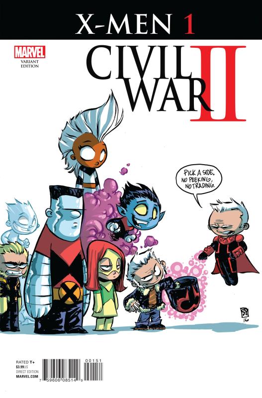 CIVIL WAR II X-MEN #1 (OF 4) YOUNG VARIANT