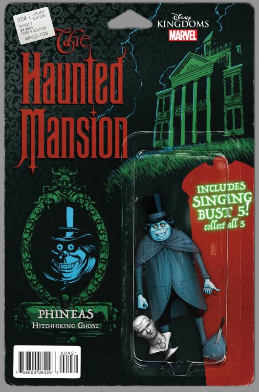 HAUNTED MANSION #4 (OF 5) CHRISTOPHER ACTION FIGURE VARIANT