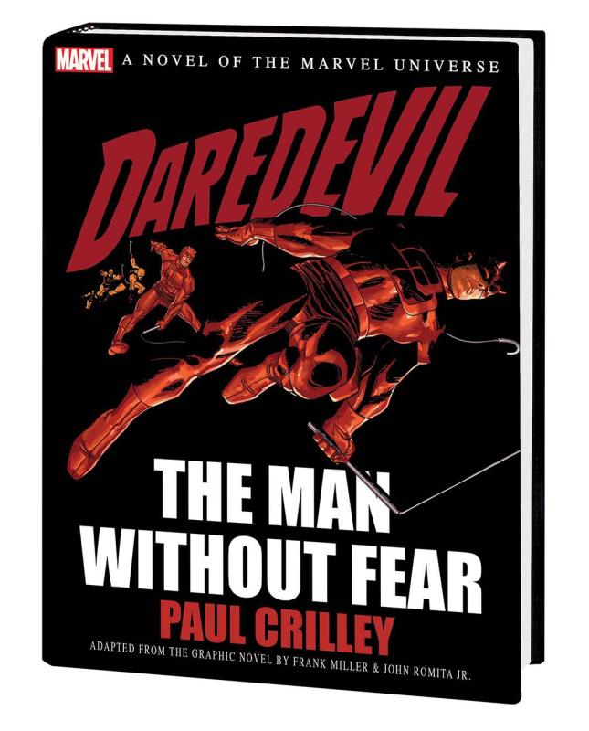 DAREDEVIL MAN WITHOUT FEAR PROSE NOVEL HARDCOVER