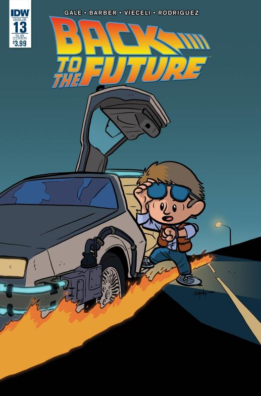 BACK TO THE FUTURE #13 SUBSCRIPTION VARIANT
