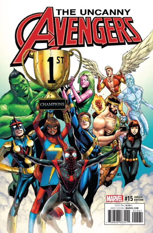 UNCANNY AVENGERS #15 CHAMPIONS VARIANT