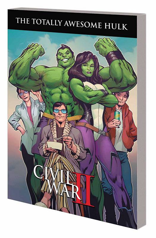 TOTALLY AWESOME HULK TP 02 CIVIL WAR II  TOTALLY AWESOME HULK TP 02 CIVIL WAR II