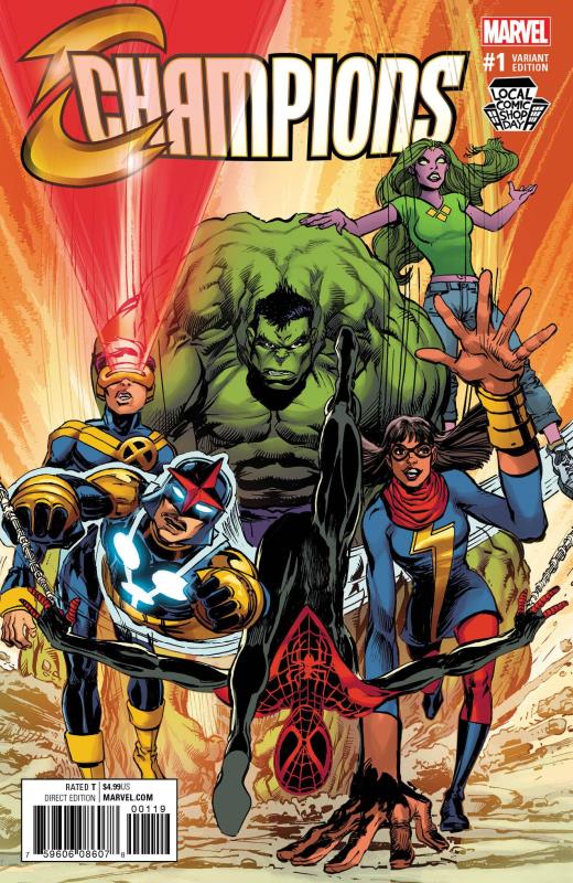 LCSD 2016 NOW CHAMPIONS #1 NEAL ADAMS VARIANT