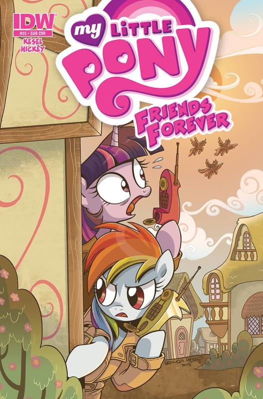 MY LITTLE PONY FRIENDS FOREVER #25 SUBSCRIPTION VARIANT
