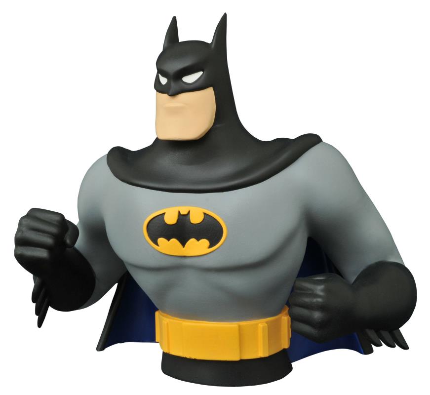 BATMAN ANIMATED SERIES BATMAN BUST BANK
