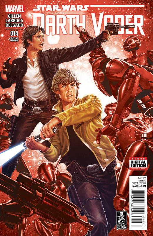 DARTH VADER #14 BROOKS 2ND PTG VARIANT VDWN