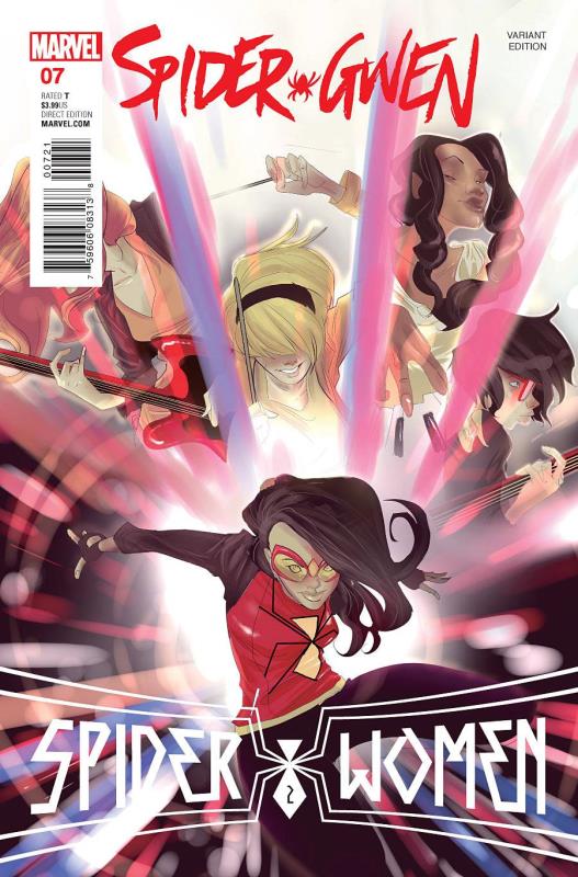 SPIDER-GWEN #7 1:20 RODRIGUEZ VARIANT