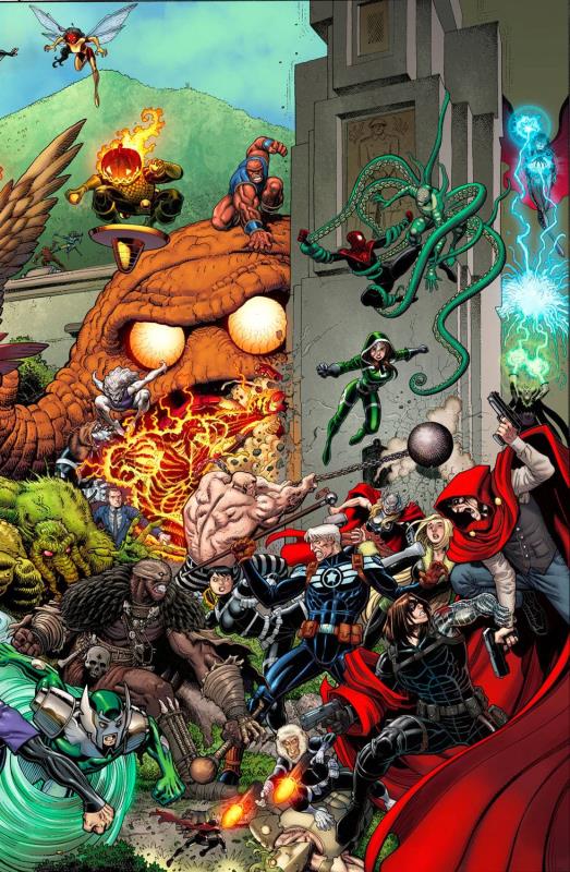 AVENGERS STANDOFF PLEASANT HILL OMEGA #1 CONNECT B VARIANT