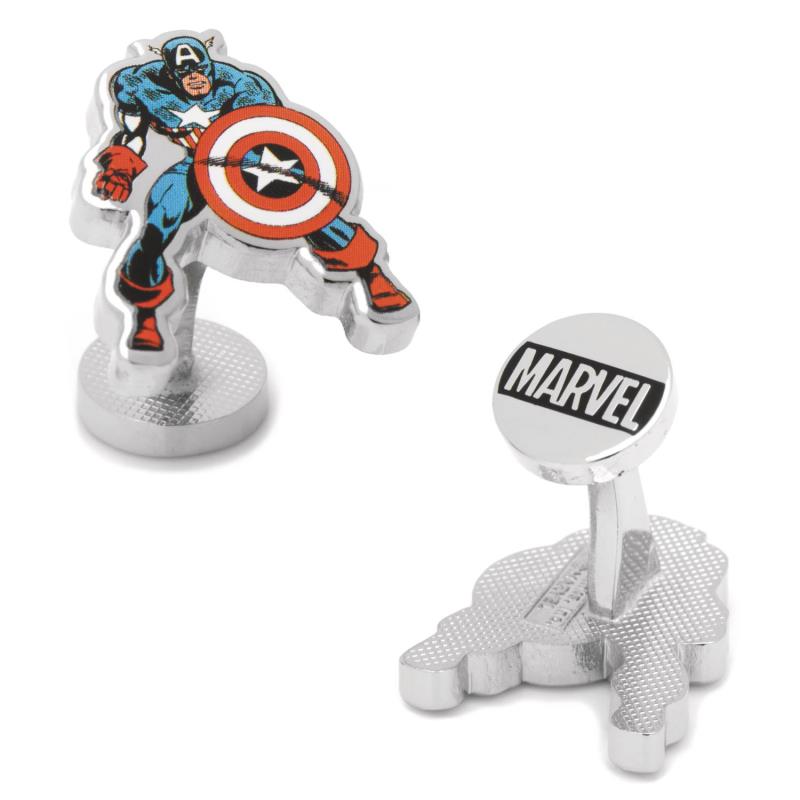 CAPTAIN AMERICA ACTION CUFFLINKS
