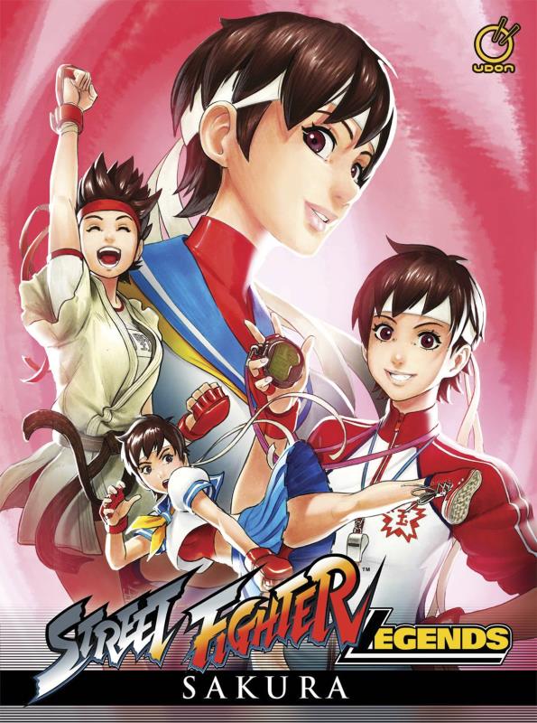 STREET FIGHTER LEGENDS HARDCOVER SAKURA