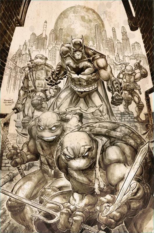 BATMAN TEENAGE MUTANT NINJA TURTLES #1 (OF 6) 3RD PTG