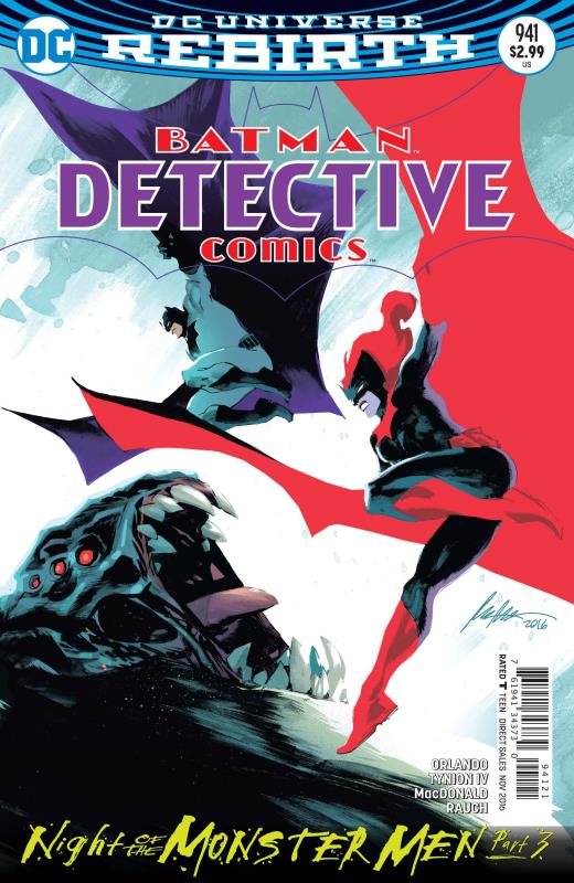 DETECTIVE COMICS #941 VARIANT ED (MONSTER MEN)
