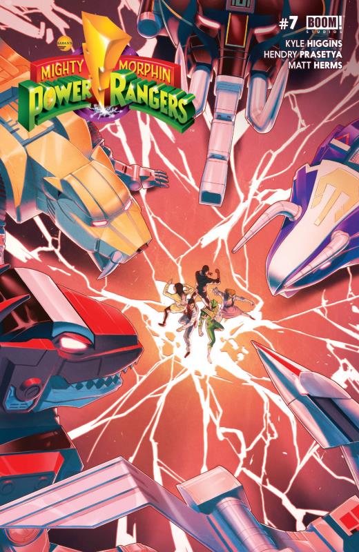 MIGHTY MORPHIN POWER RANGERS #7 MAIN CVR