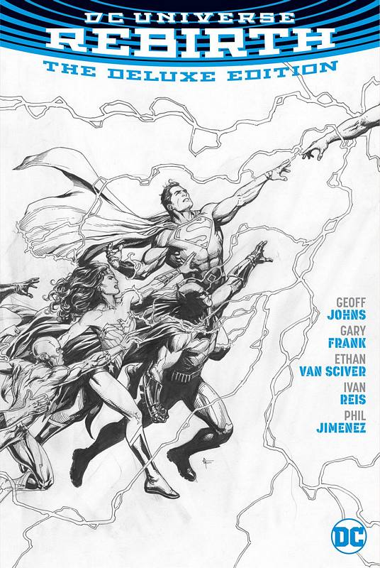 LCSD 2016 DC UNIVERSE REBIRTH DELUXE EDITION HARDCOVER