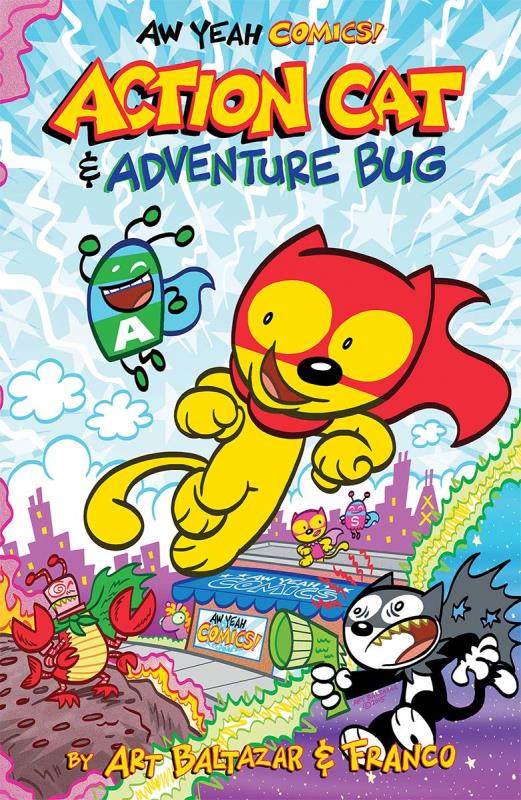 AW YEAH COMICS ACTION CAT AND ADVENTURE BUG TP