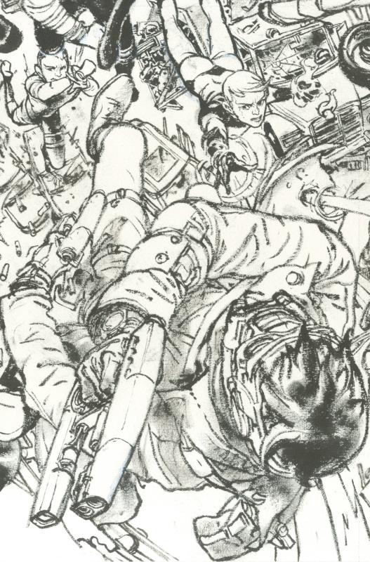 CIVIL WAR II #5 (OF 7) GI B&W VIRGIN CONNECTING F VARIANT