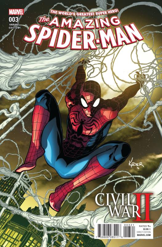 CIVIL WAR II AMAZING SPIDER-MAN #3 (OF 4) RANDOLPH VARIANT