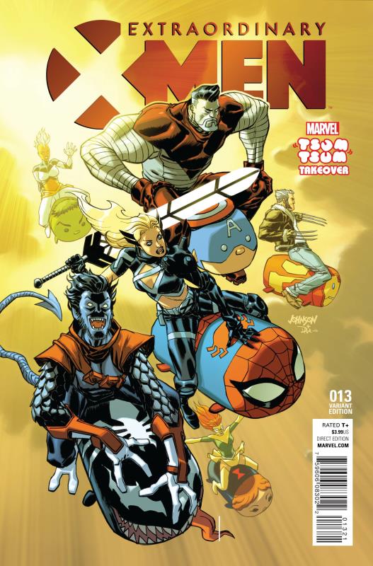 EXTRAORDINARY X-MEN #13 JOHNSON TSUM TSUM VARIANT
