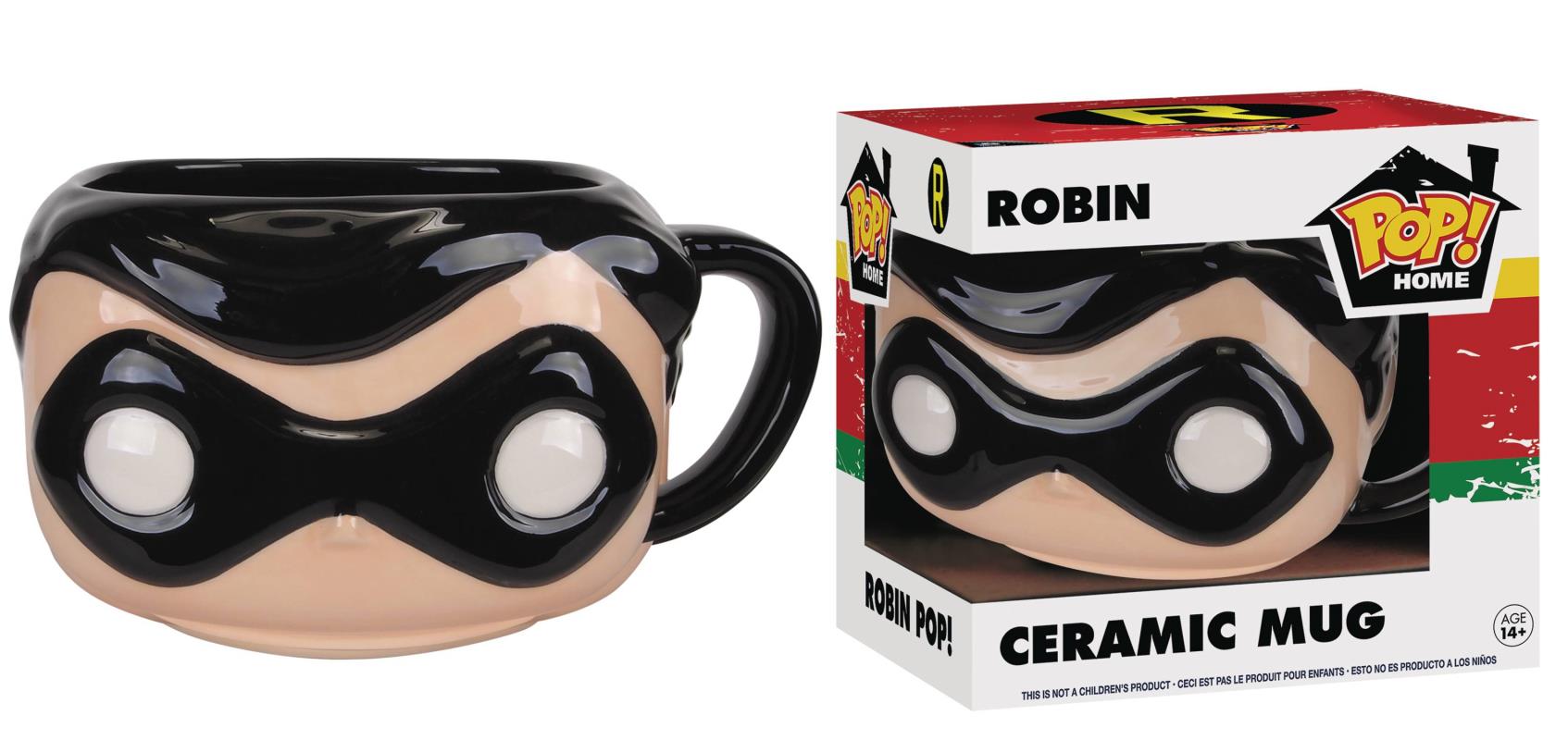 POP HOME DC ROBIN HEAD MUG