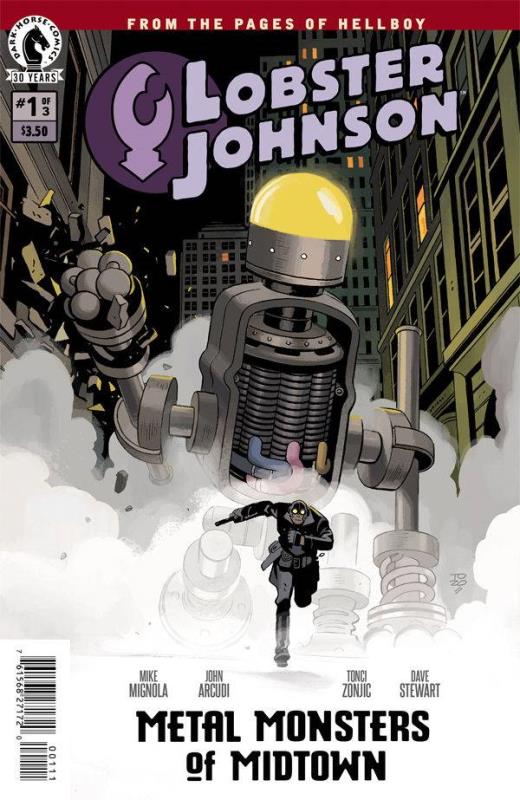 LOBSTER JOHNSON METAL MONSTERS OF MIDTOWN #1 (OF 3)  LOBSTER JOHNSON METAL MONSTERS OF MIDTOWN #1 (OF 3)