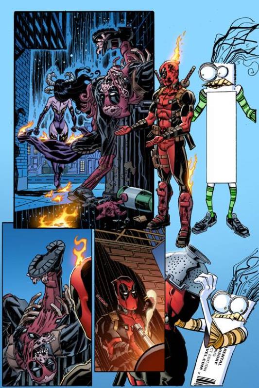 DEADPOOL #12 KOBLISH SECRET COMIC VARIANT