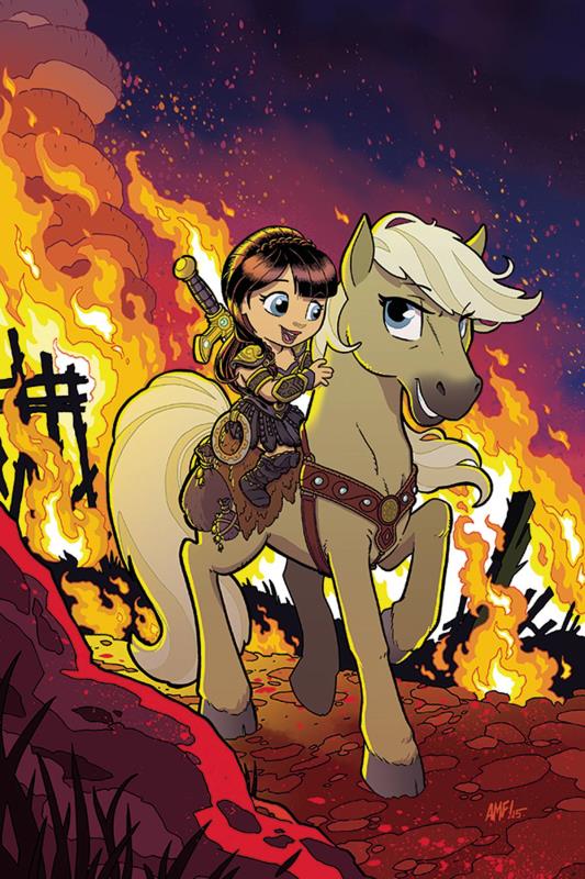 XENA WARRIOR PRINCESS #2 1:25 FLEECS VIRGIN VARIANT