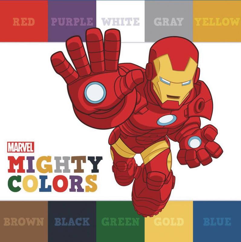 MIGHTY COLORS BOARD BOOK