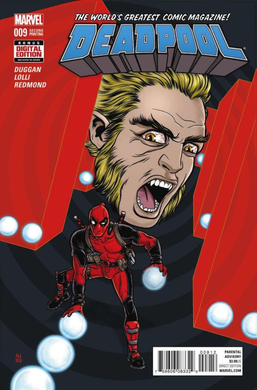 DEADPOOL #9 ALLRED 2ND PTG VARIANT