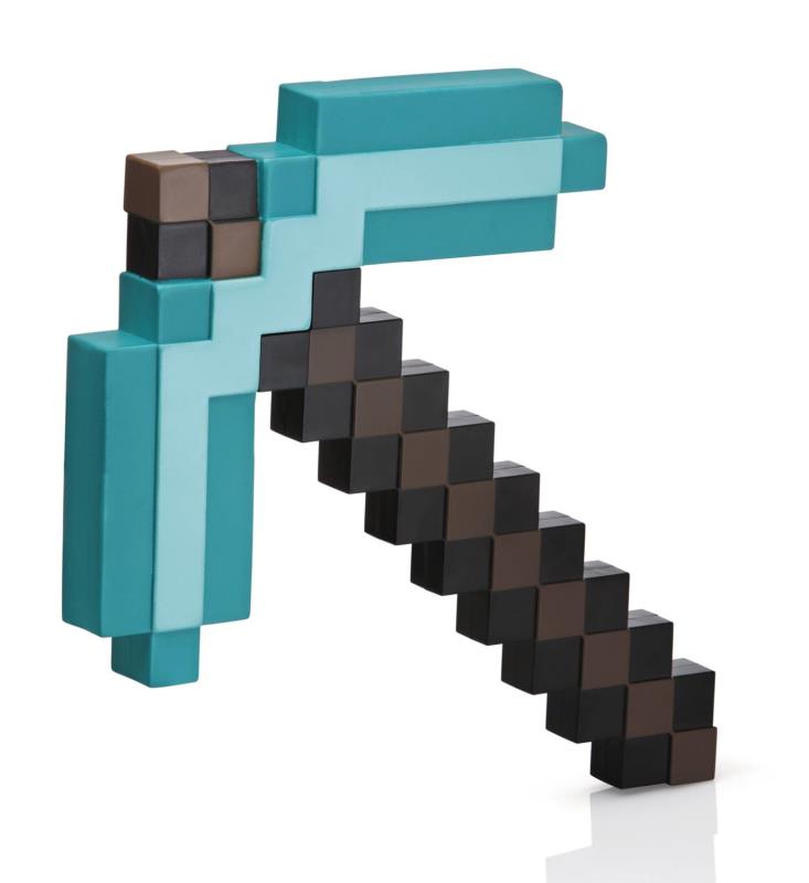 MINECRAFT DELUXE DIAMOND PICKAXE FOAM WEAPON