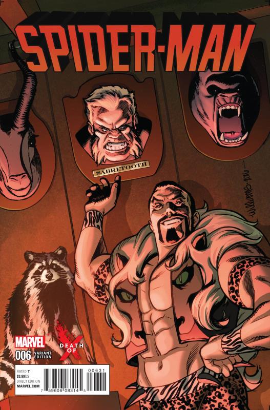 SPIDER-MAN #6 DEATH OF X VARIANT