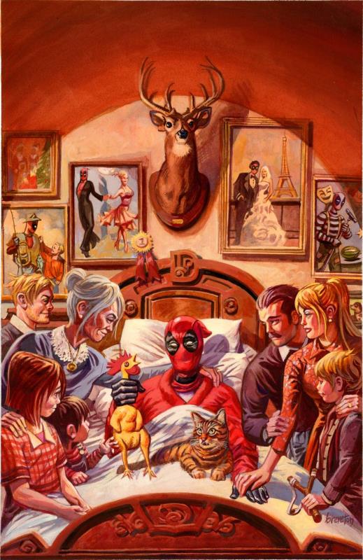 DEADPOOL #15 DEATH OF X VARIANT