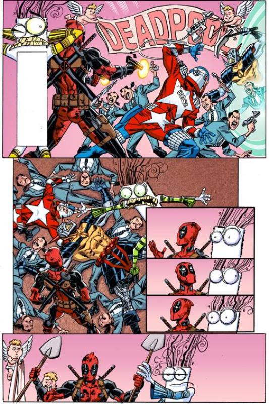 DEADPOOL #15 KOBLISH SECRET COMIC VARIANT