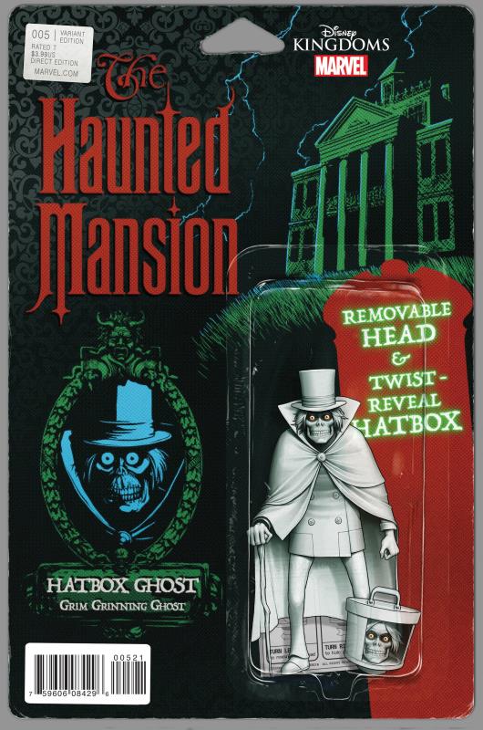 HAUNTED MANSION #5 (OF 5) CHRISTOPHER ACTION FIGURE VARIANT