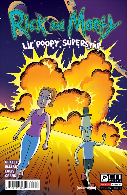 RICK & MORTY LIL POOPY SUPERSTAR #1 (OF 5) INCV VARIANT LEVENS