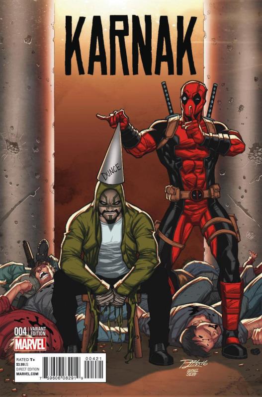 KARNAK #4 1:10 DEADPOOL VARIANT