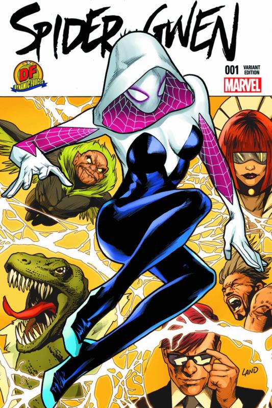 DF SPIDER-GWEN #1 DF EXC VARIANT CVR