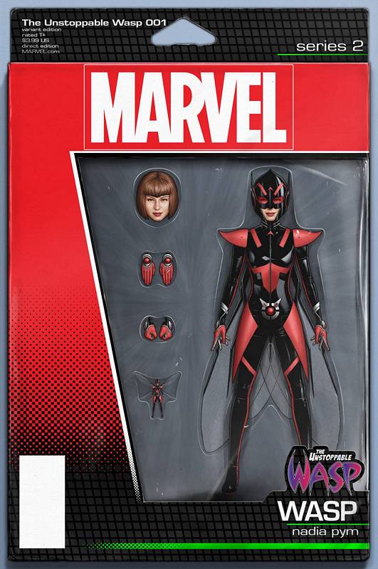 UNSTOPPABLE WASP #1 CHRISTOPHER ACTION FIGURE VARIANT