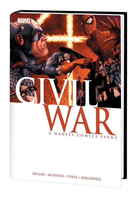 CIVIL WAR HARDCOVER MCNIVEN CVR NEW PTG