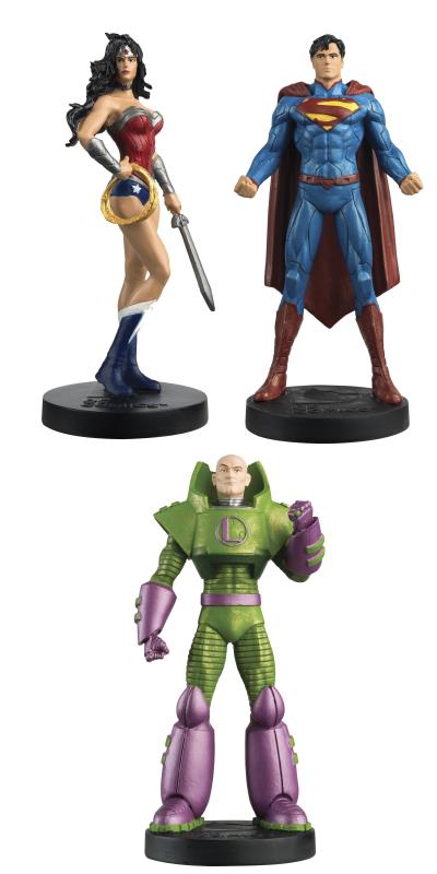 DC MASTERPIECE FIG COLL MAG #3 JUSTICE LEAGUE SET  DC MASTERPIECE FIG COLL MAG #3 JUSTICE LEAGUE SET