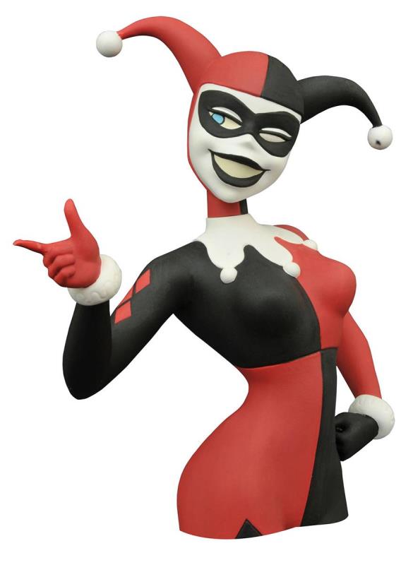 BATMAN ANIMATED SERIES HARLEY QUINN BUST BANK
