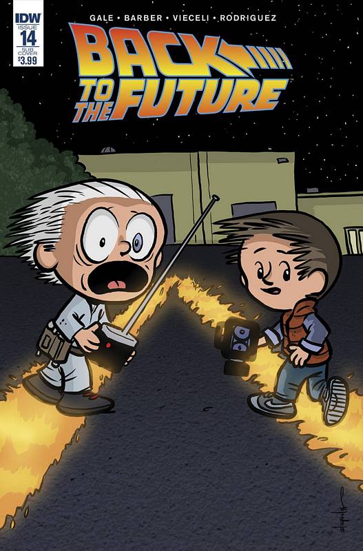 BACK TO THE FUTURE #15 SUBSCRIPTION VARIANT