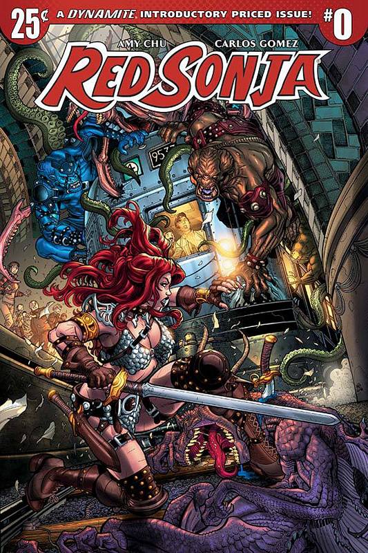 RED SONJA #0 CVR A BRADSHAW