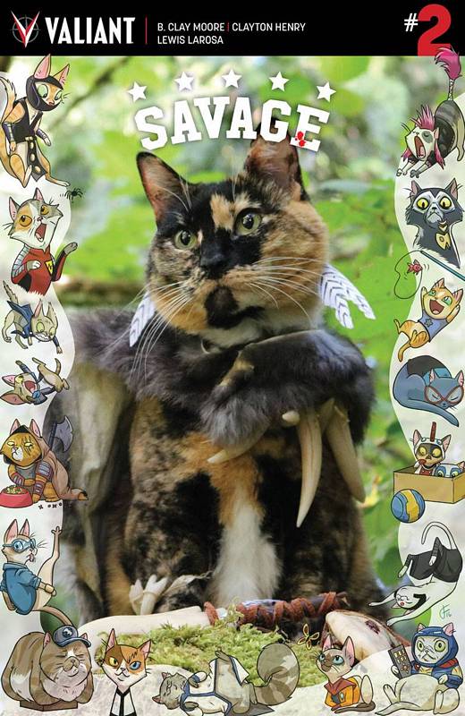 SAVAGE #2 (OF 4) CVR C CAT COSPLAY VARIANT