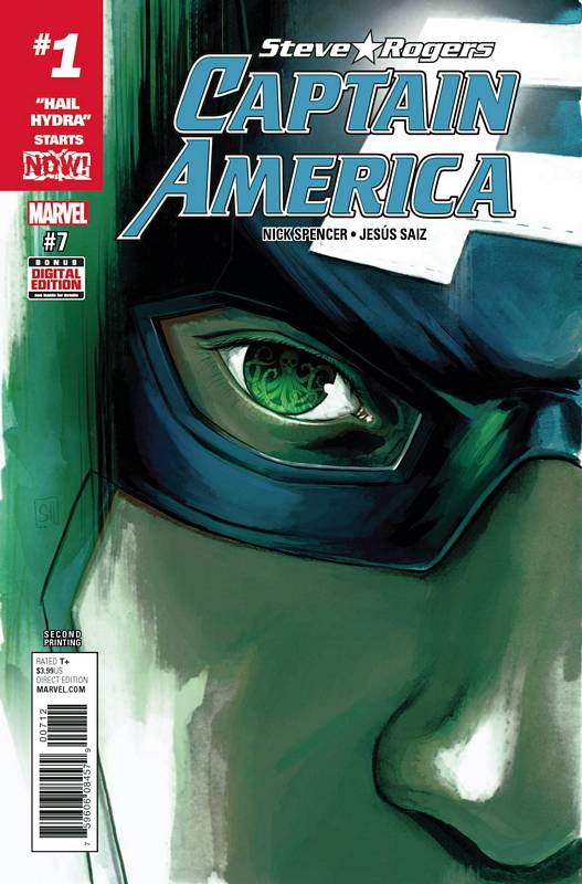 CAPTAIN AMERICA STEVE ROGERS #7 2ND PTG HANS VARIANT NOW