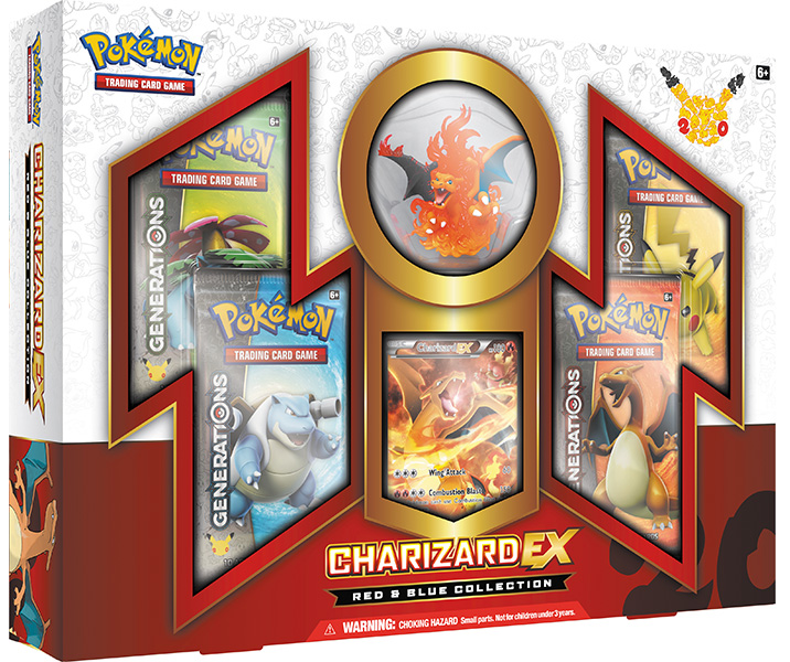 CHARIZARD EX: RED AND BLUE GENERATION